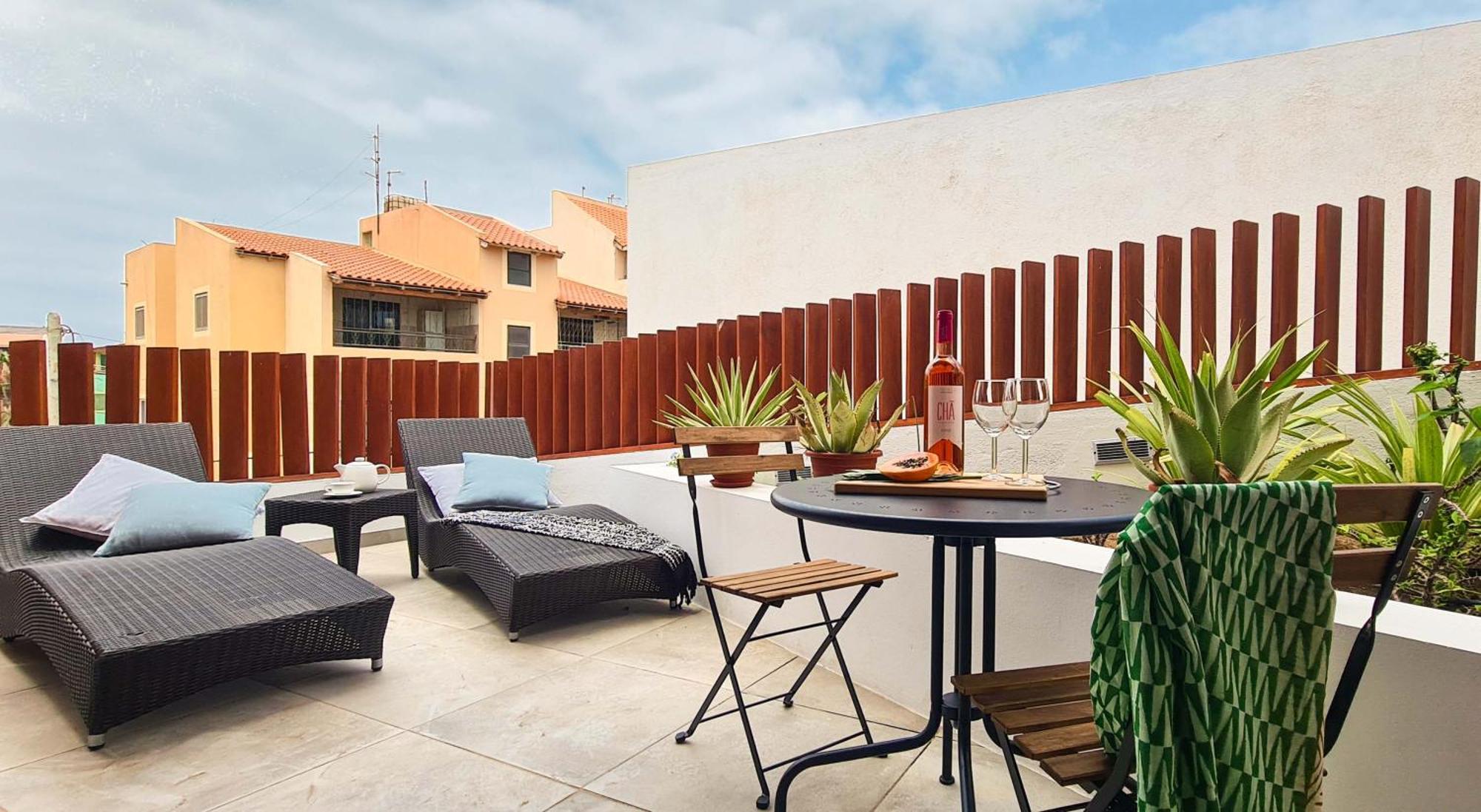 Papaya Apartments Sal Island Santa Maria Exterior photo